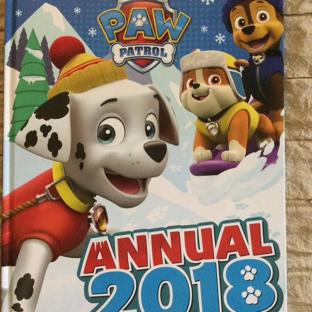 Nickelodeon PAW Patrol Annual 2018 - Very good condition